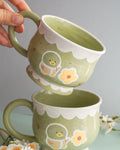 Kamotaro Green Meadow Teacup