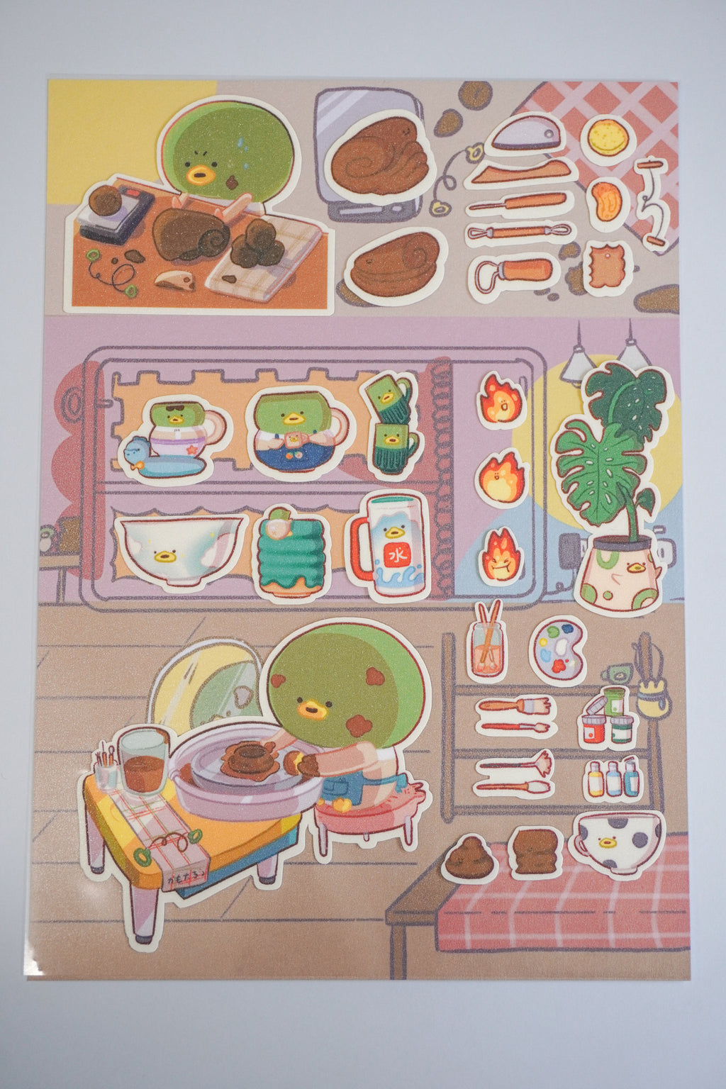 Inko's Pottery Studio STICKER SHEET