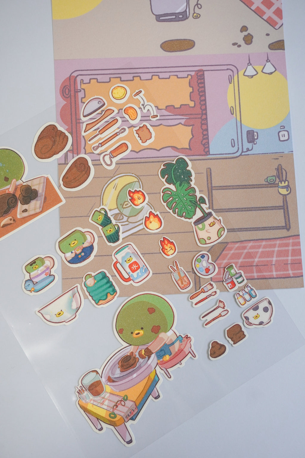 Inko's Pottery Studio STICKER SHEET